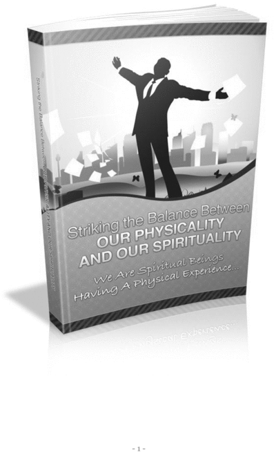 Product picture Striking The Balance Between Our Physicality And Our Spiritu